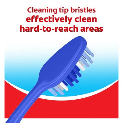 Colgate Extra Clean Full Head Toothbrush Medium 6ct - Imperfect Box - Image 6