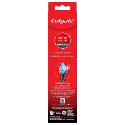 Colgate Optic White Pro Series Sonic Battery Powered Toothbrush Black - Imperfect Box - Image 2