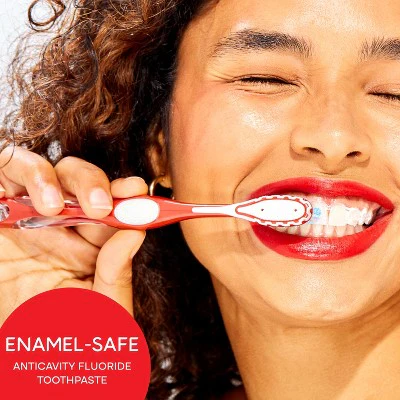Colgate Optic White Whitening Toothpaste Sparkling White 3.2oz/3pk - Imperfect Box - Image 7