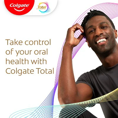 Colgate Total Active Prevention Whitening Toothpaste Mint 5.1oz/2pk - Imperfect Box - Image 7