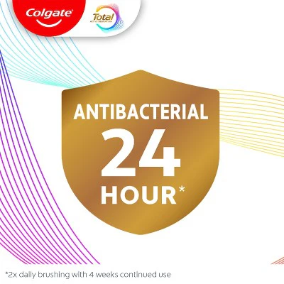 Colgate Total Active Prevention Whitening Toothpaste Mint 5.1oz/2pk - Imperfect Box - Image 8