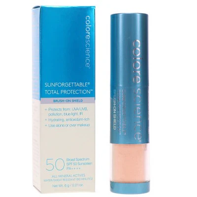 Colorescience Sunforgettable Total Protection Brush-On-Shield Medium SPF 50 0.21 oz - Imperfect Box - Image 7