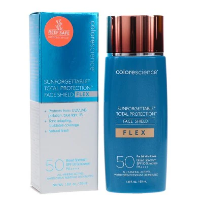 Colorescience Sunforgettable Total Protection Face Shield Flex SPF 50 Fair 1.8 oz - Missing Box - Image 7