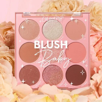 ColourPop 9-Pan Eyeshadow Makeup Palette Blush Baby 0.3oz - Imperfect Box - Image 6