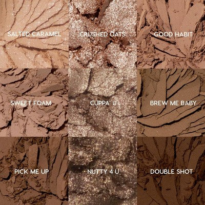ColourPop 9-Pan Eyeshadow Makeup Palette Deja Brew 0.3oz - Missing Box - Image 2
