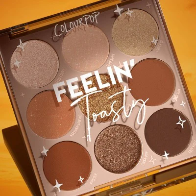 ColourPop 9-Pan Eyeshadow Makeup Palette Feelin' Toasty 0.3oz - Imperfect Box - Image 6