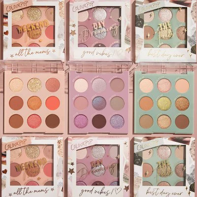 ColourPop 9-Pan Eyeshadow Makeup Palette Feelin' Toasty 0.3oz - Imperfect Box - Image 8