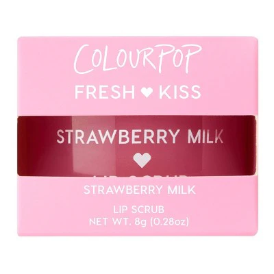 ColourPop Fresh Kiss Lip Scrub Strawberry Milk 0.28oz - Imperfect Box - Image 8