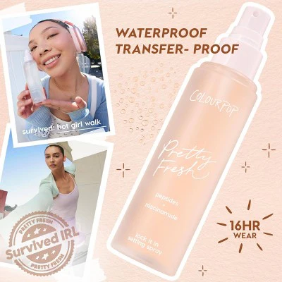 ColourPop Pretty Fresh Setting Mist Lock It In 3.55 fl oz - Imperfect Box - Image 2