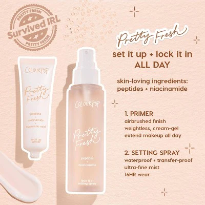 ColourPop Pretty Fresh Setting Mist Lock It In 3.55 fl oz - Imperfect Box - Image 7
