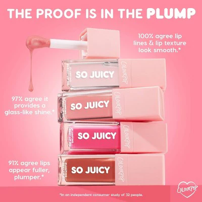 ColourPop So Juicy Lip Oil Baby Panda 0.29 fl oz - Imperfect Box - Image 4