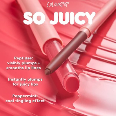 ColourPop So Juicy Plumping Gloss Balm Berry Spritz 0.07oz - Imperfect Box - Image 4