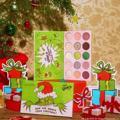ColourPop x How the Grinch Stole Christmas 15 Pan Eyeshadow Palette 0.63oz - Imperfect Box - Image 6