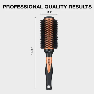 Conair Copper Pro Mixed Boar Bristle Round Hair Brush - Imperfect Box - Image 4