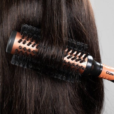 Conair Copper Pro Mixed Boar Bristle Round Hair Brush - Imperfect Box - Image 6