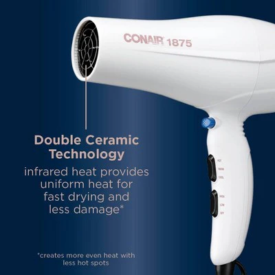 Conair Double Ceramic Hair Dryer 1875W - Imperfect Box - Image 5