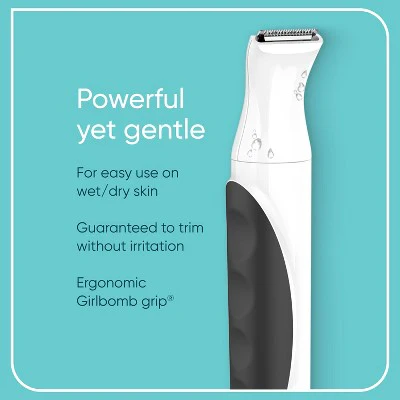 Conair Girlbomb Cordless Rechargeable Bikini Trimmer 6pc - Imperfect Box - Image 3