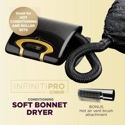 Conair InfintiPro Soft Bonnet Hair Dryer Gold - Imperfect Box - Image 5