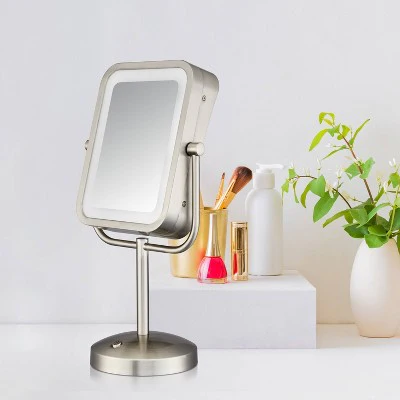 Conair LED Vanity Makeup Mirror Silver - Imperfect Box - Image 10