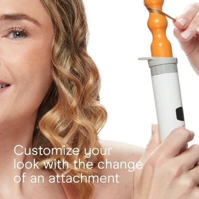 Conair Style Chemistry Bubble Curling Wand Attachment For Use With Style Chemistry Starter Kit Power Handle Orange 1" - New - Image 5