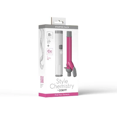 Conair Style Chemistry Starter Kit Power Handle + Curling Iron - Imperfect Box - Image 10