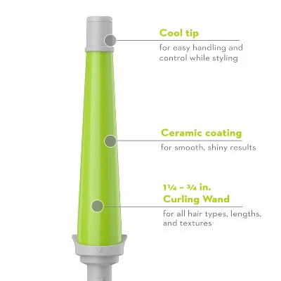 Conair Style Chemistry Tapered Curling Wand Attachment 1 1/4-3/4 - New - Image 4
