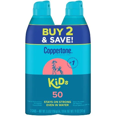 Coppertone Kids Sunscreen Spray SPF 50 11oz - New