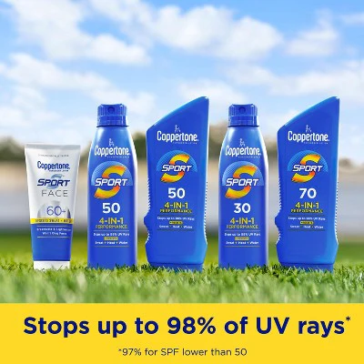 Coppertone Sport Sunscreen Spray SPF 30 Twin Pack 11oz - Imperfect Box - Image 6