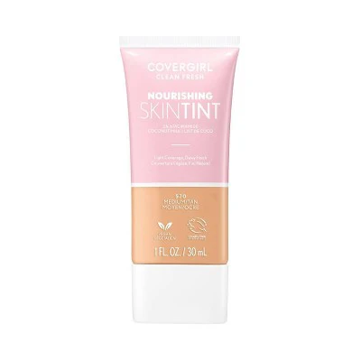 COVERGIRL Clean Fresh Skin Milk Foundation Dewy Finish 570 Medium/Tan 1 fl oz - Imperfect Container