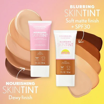 COVERGIRL Clean Fresh Skin Milk Foundation Dewy Finish 570 Medium/Tan 1 fl oz - Imperfect Container - Image 6