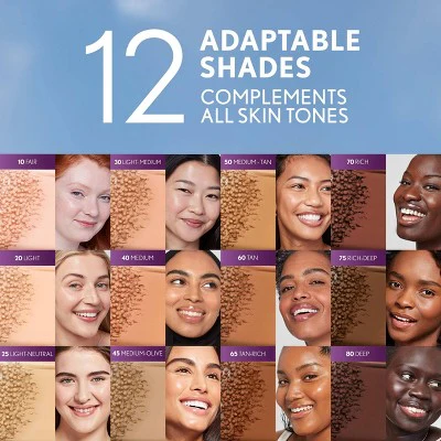 COVERGIRL Simply Ageless Skin Perfector Essence 25 Light Neutral 1 fl oz - Imperfect Container - Image 9