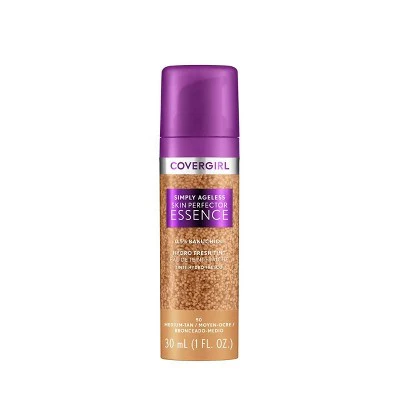 COVERGIRL Simply Ageless Skin Perfector Essence 50 Medium Tan 1 fl oz - Imperfect Container