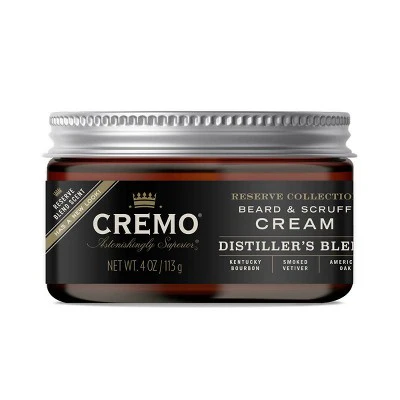 Cremo Distiller's Blend (Reserve Collection) Beard & Scruff Cream 4oz - New - Image 2
