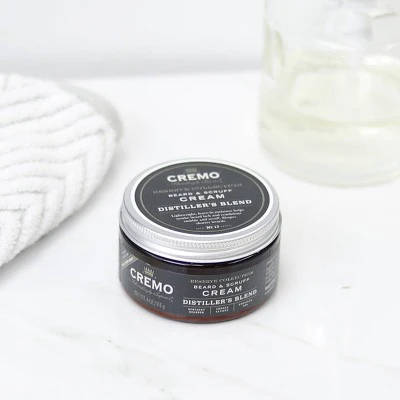 Cremo Distiller's Blend (Reserve Collection) Beard & Scruff Cream 4oz - New - Image 4