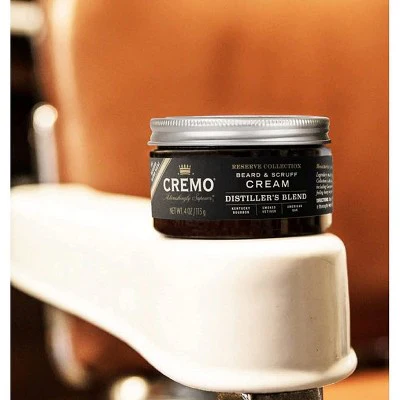 Cremo Distiller's Blend (Reserve Collection) Beard & Scruff Cream 4oz - New - Image 8