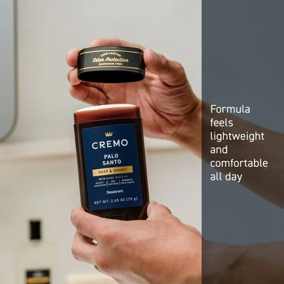 Cremo Solid Deodorant Palo Santo 2.65oz - New - Image 5