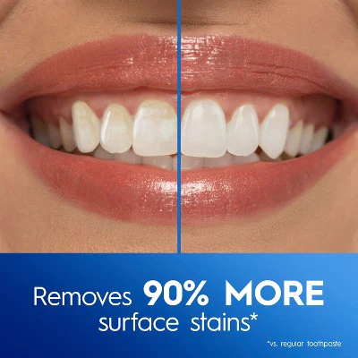 Crest 3D White Advanced Teeth Whitening Toothpaste Arctic Fresh 3.3oz - Imperfect Box - Image 10