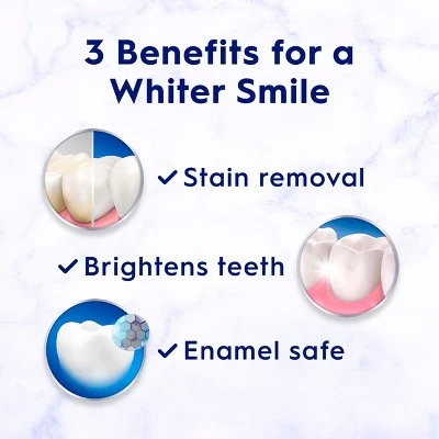Crest 3D Whitening Therapy Charcoal Toothpaste 4.6oz/2pk - Imperfect Box - Image 3