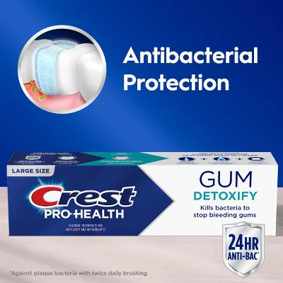 Crest Pro-Health Gum Detoxify Deep Clean Toothpaste 4.8oz/2pk - Missing Box - Image 4