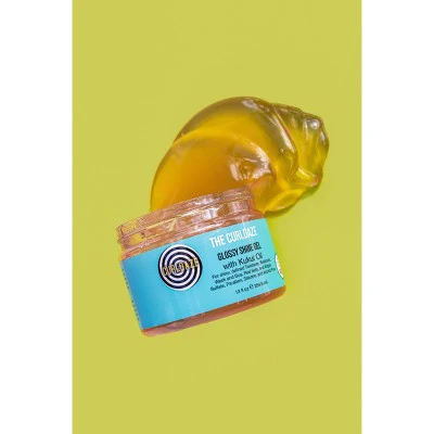 CurlDaze Shine Gel with Kukui 12 fl oz - Imperfect Container - Image 5