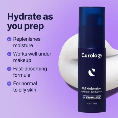Curology Gel Moisturizer Lightweight Daily Face Moisturizer 1.7 fl oz - Imperfect Box - Image 3