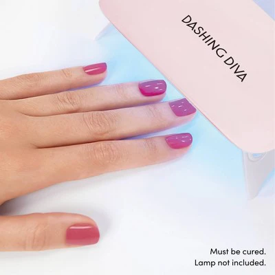 Dashing Diva Glaze Semi-Cured Gel Nail Polish Strips Baila con Fuego 32ct - New - Image 7