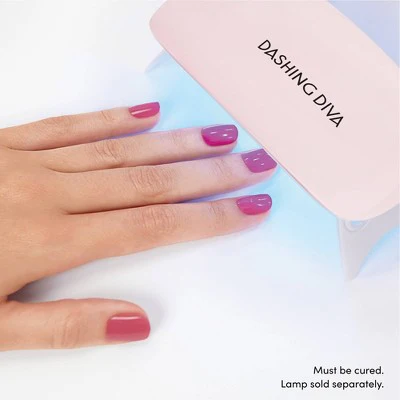 Dashing Diva Glaze Semi-Cured Gel Nail Polish Strips Ballerina Blush 32ct - New - Image 5