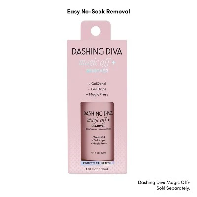 Dashing Diva Glaze Semi-Cured Gel Nail Polish Strips Starter Kit Pale Blush 32ct - Imperfect Box - Image 5