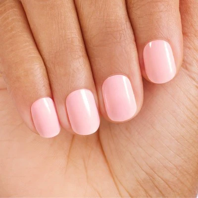 Dashing Diva Glaze Semi-Cured Gel Nail Polish Strips Starter Kit Powder Pink 32ct - New - Image 2