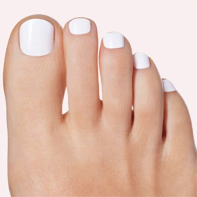 Dashing Diva Mani/Pedi Gloss Nail Art White Flag 54ct - Imperfect Box - Image 4