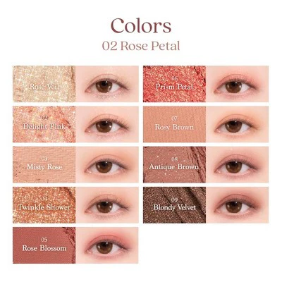 Dasique Shadow Palette 02 Rose Petal 1oz - Imperfect Box - Image 6