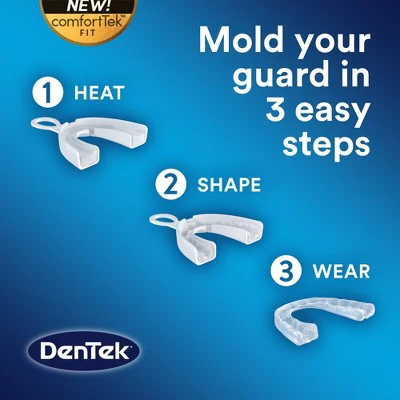 DenTek Professional-Fit Dental Guard for Nighttime Teeth Grinding with Guard - Imperfect Box - Image 7