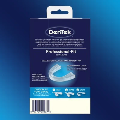 DenTek Professional-Fit Dental Guard for Nighttime Teeth Grinding with Guard - Imperfect Box - Image 8