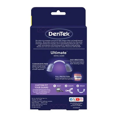 DenTek Ultimate Dental Guard For Nighttime Teeth Grinding with SmartFit Tray - Imperfect Box - Image 9